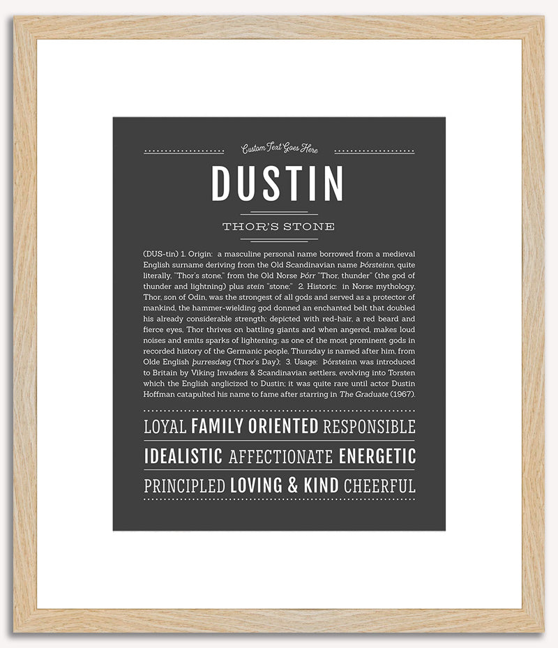 Dustin | Name Art Print