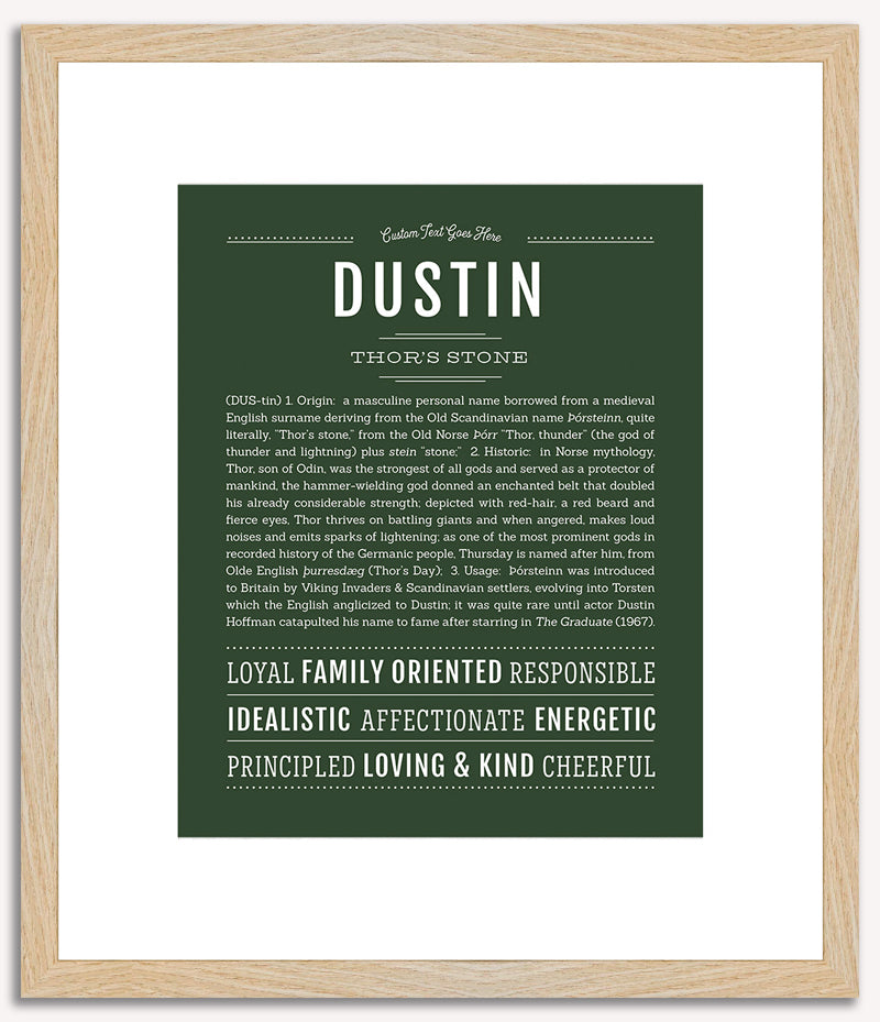 Dustin | Name Art Print