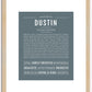 Dustin | Name Art Print