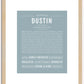 Dustin | Name Art Print