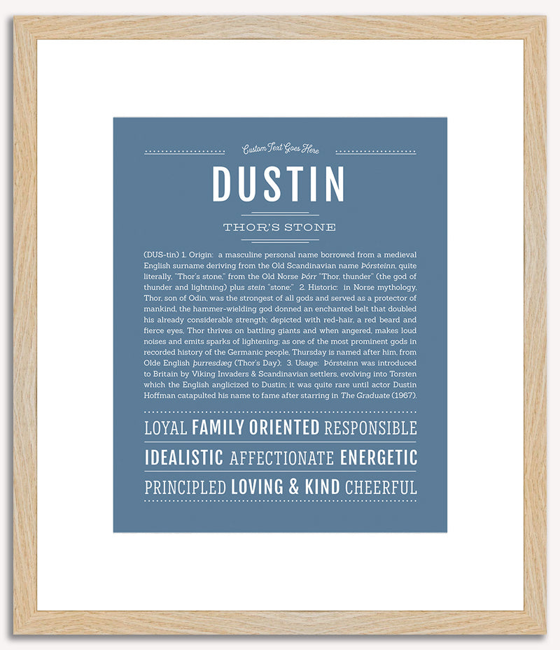 Dustin | Name Art Print