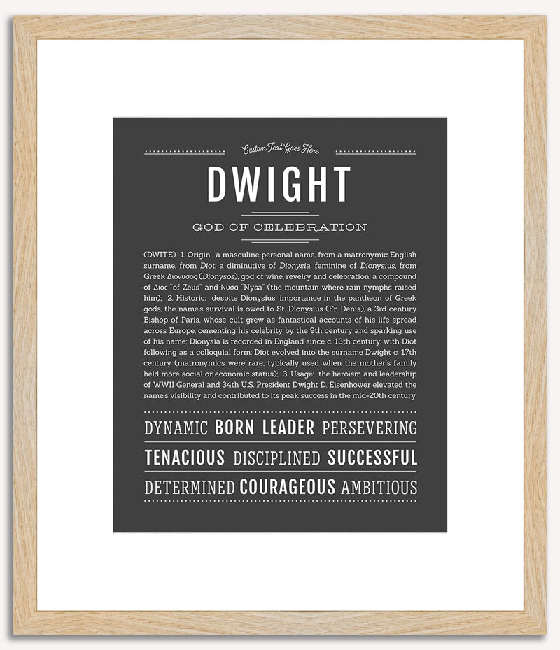 Dwight | Name Art Print