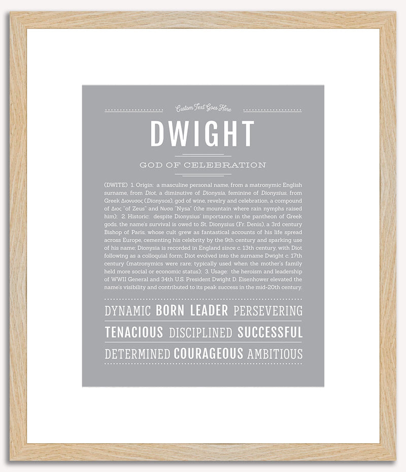 Dwight | Name Art Print