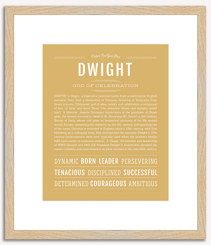 Dwight | Name Art Print