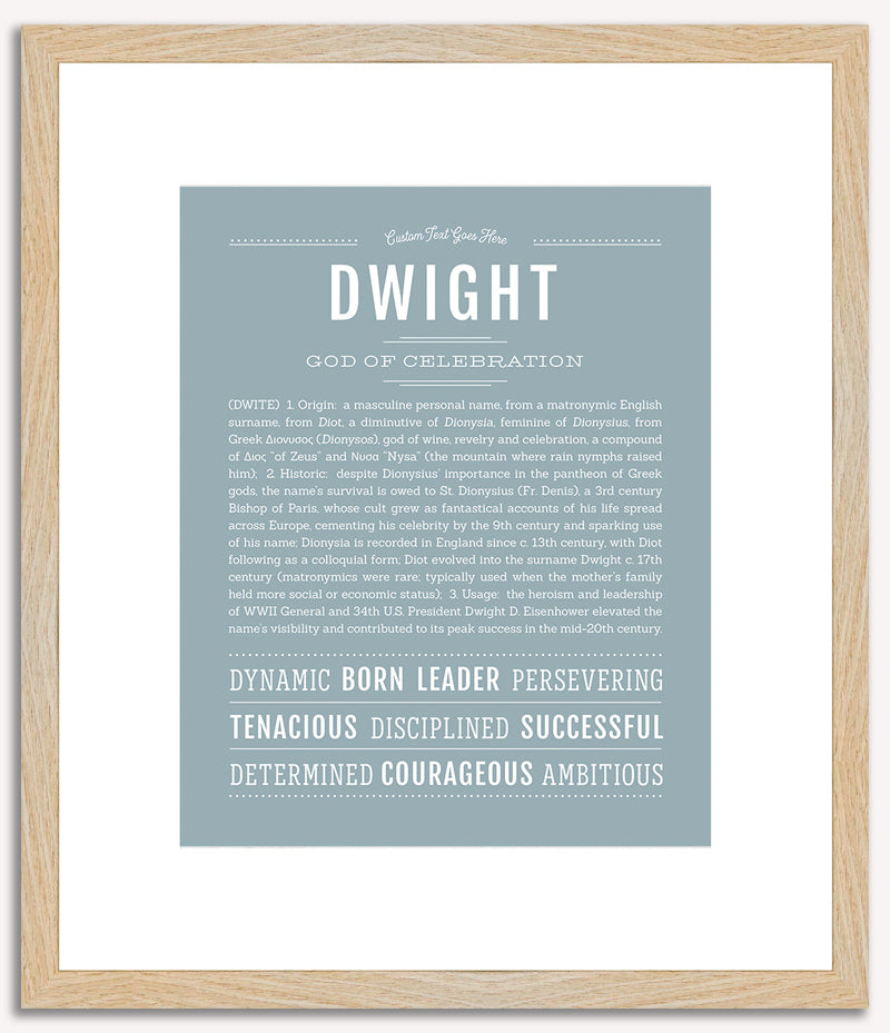 Dwight | Name Art Print