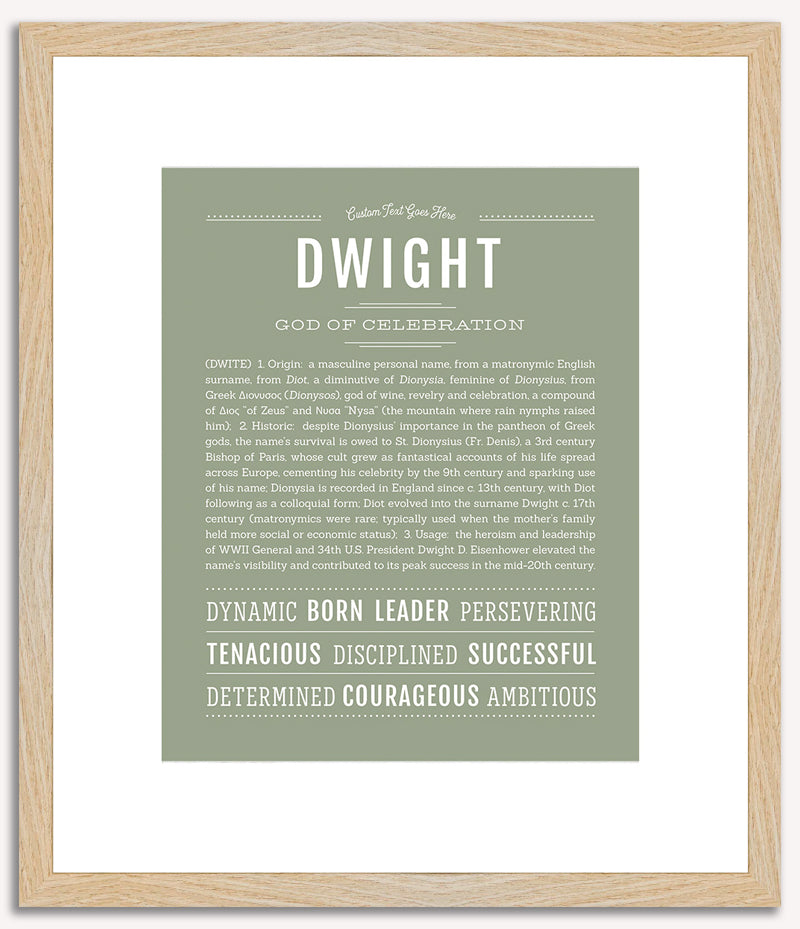 Dwight | Name Art Print