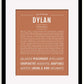 Frame Options | Terra Cotta | Black Frame, Matted