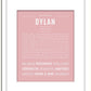 Frame Options | Dusty Rose | White Frame, Matted