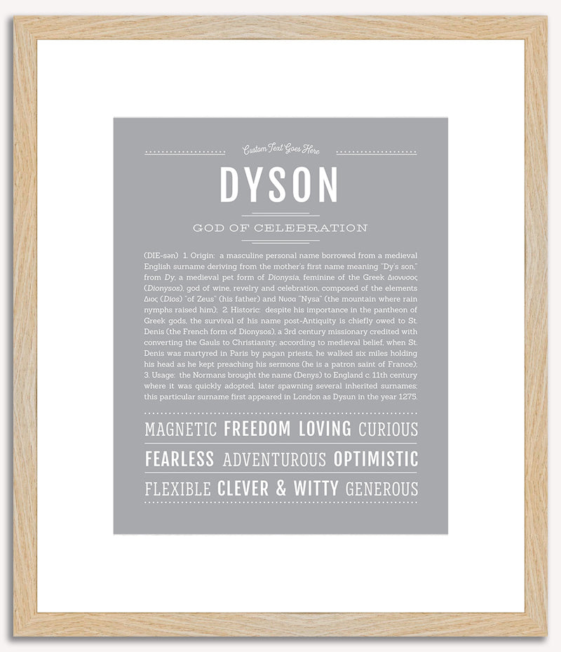 Dyson | Name Art Print