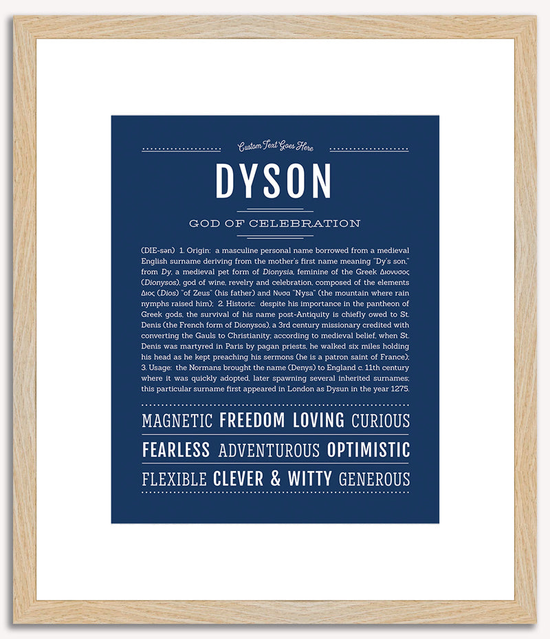 Dyson | Name Art Print