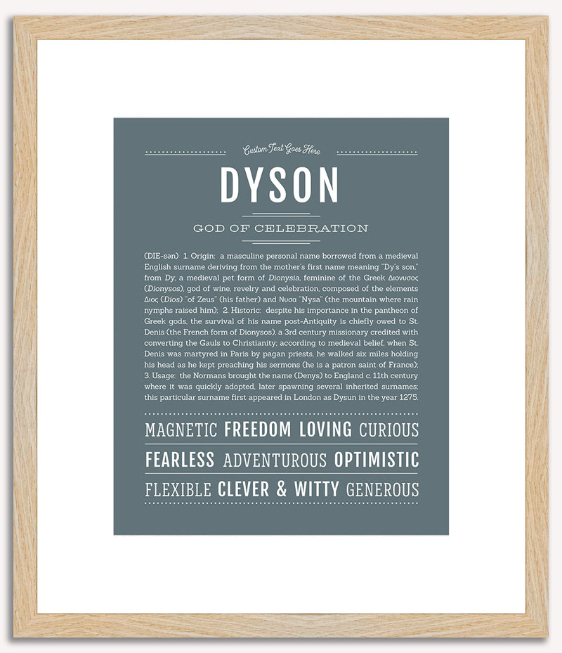 Dyson | Name Art Print