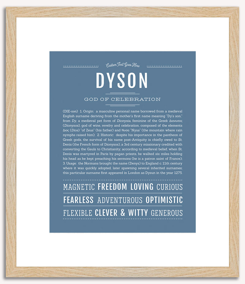 Dyson | Name Art Print