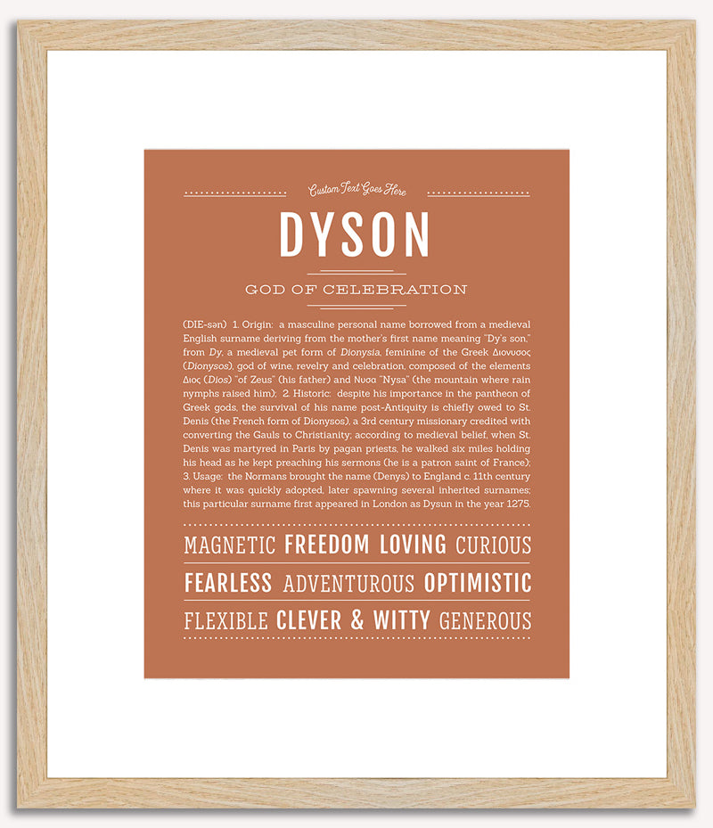 Dyson | Name Art Print