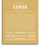 Eamon | Name Art Print – Name Stories