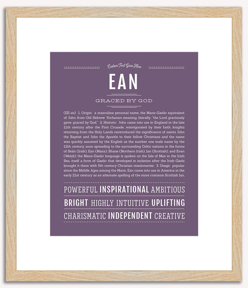 Ean | Name Art Print