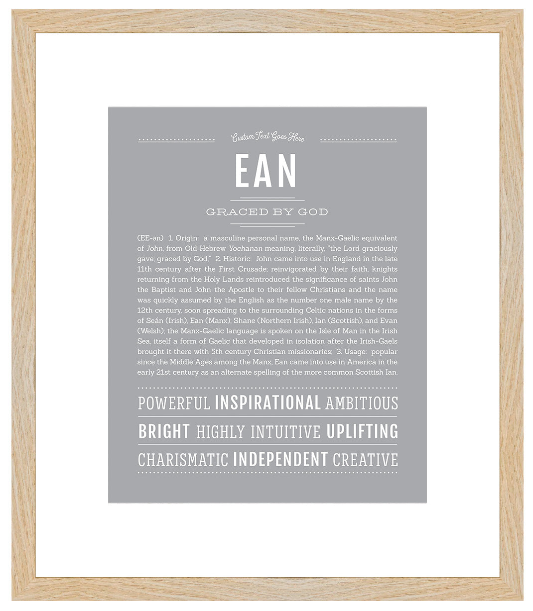 Ean | Name Art Print