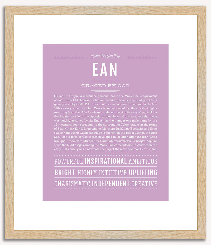 Ean | Name Art Print