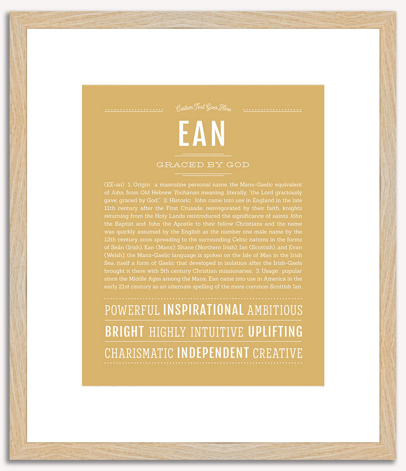 Ean | Name Art Print