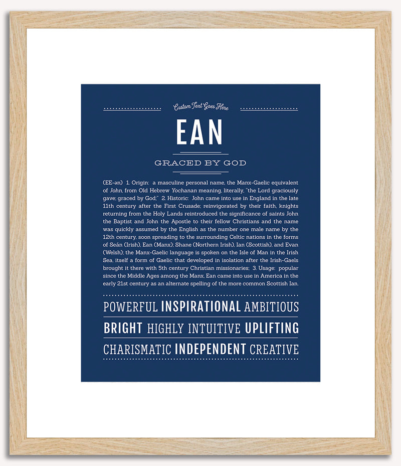 Ean | Name Art Print