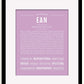 Frame Options | Lilac | Black Frame, Matted