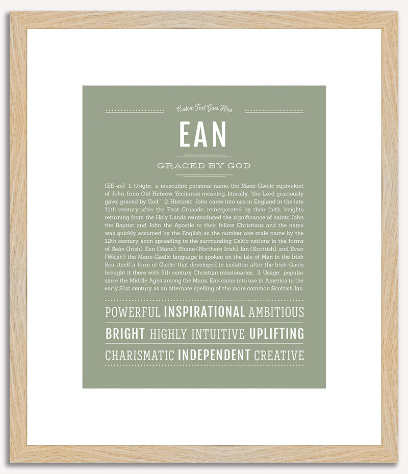 Ean | Name Art Print