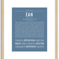 Ean | Name Art Print