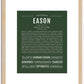 Eason | Name Art Print