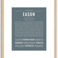 Eason | Name Art Print