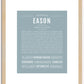 Eason | Name Art Print