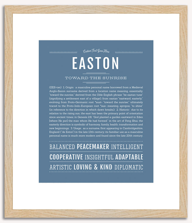 Easton | Name Art Print