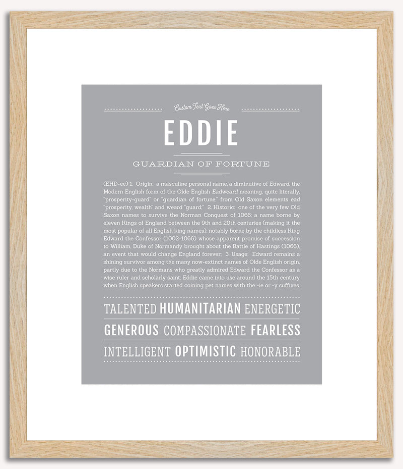 Eddie | Name Art Print