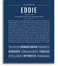Eddie | Name Art Print – Name Stories