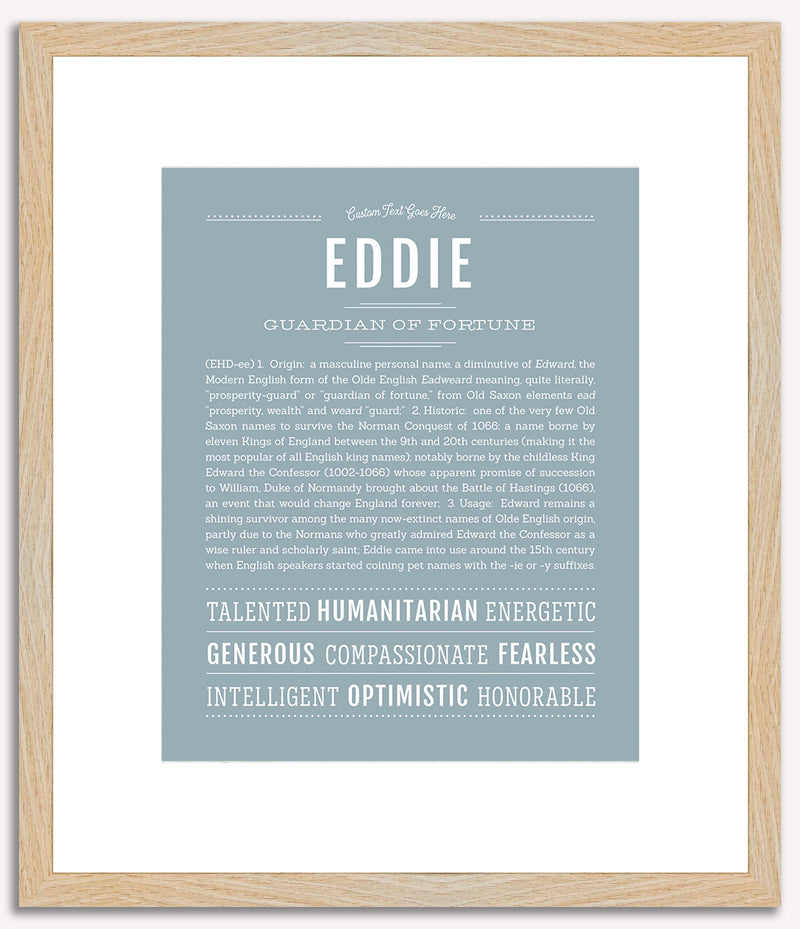 Eddie | Name Art Print