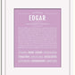 Frame Options | Lilac | White Frame, Matted