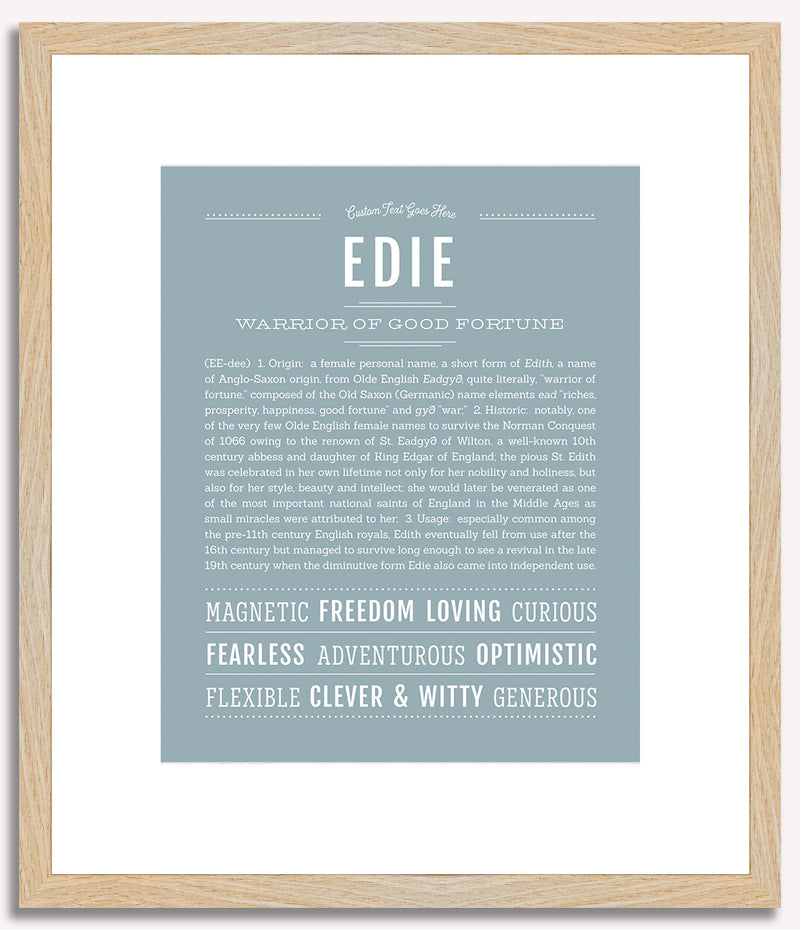 Edie | Name Art Print