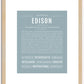 Edison | Name Art Print