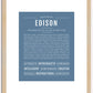 Edison | Name Art Print