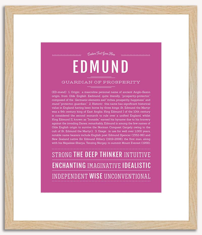 Edmund | Name Art Print