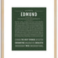 Edmund | Name Art Print