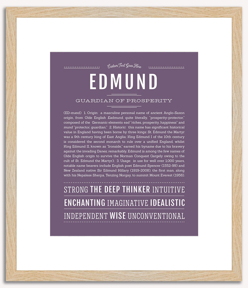 Edmund | Name Art Print