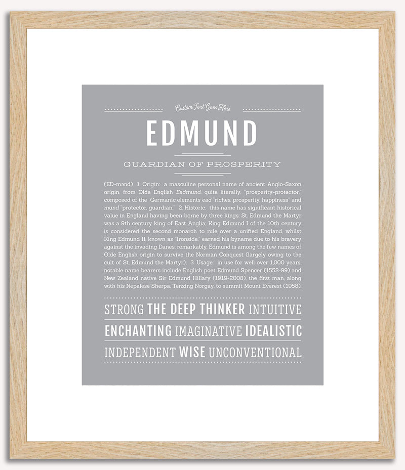 Edmund | Name Art Print