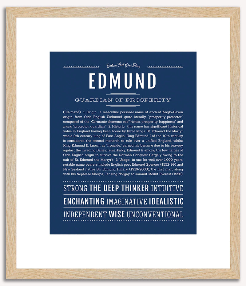 Edmund | Name Art Print