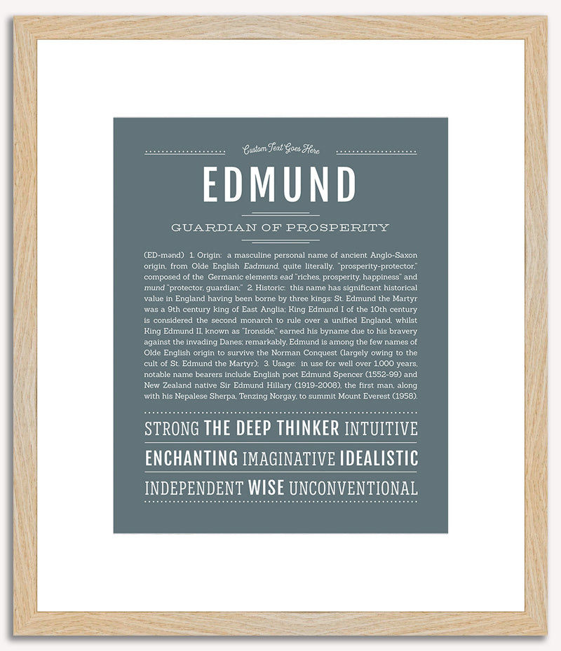 Edmund | Name Art Print