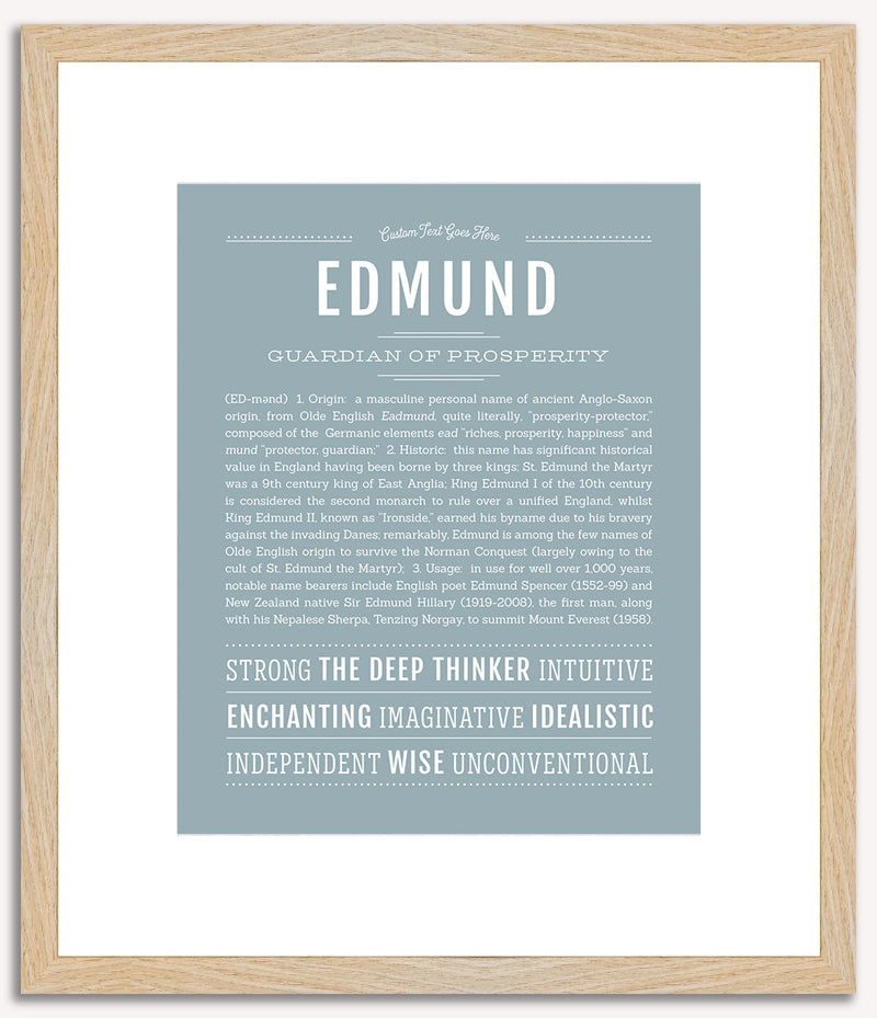 Edmund | Name Art Print