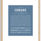 Edmund | Name Art Print