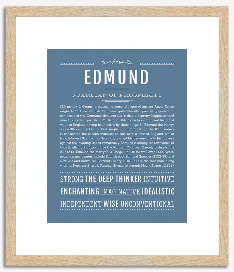 Edmund | Name Art Print