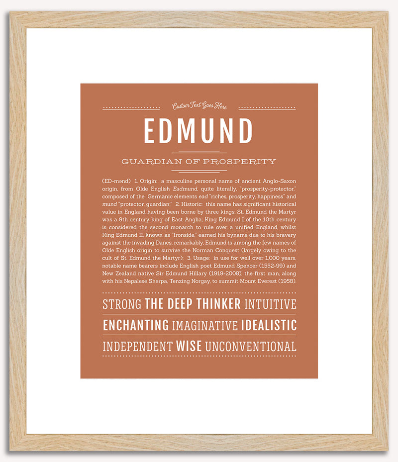 Edmund | Name Art Print