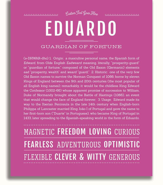 Frame Options | Dark Pink | No Frame