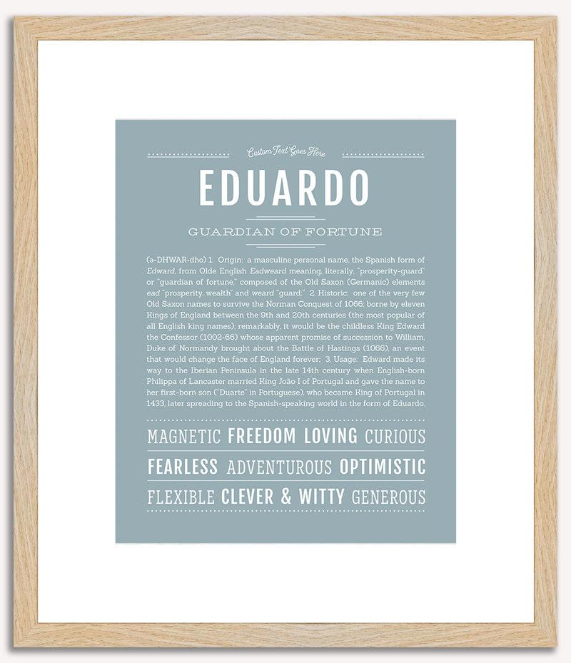 Eduardo | Name Art Print