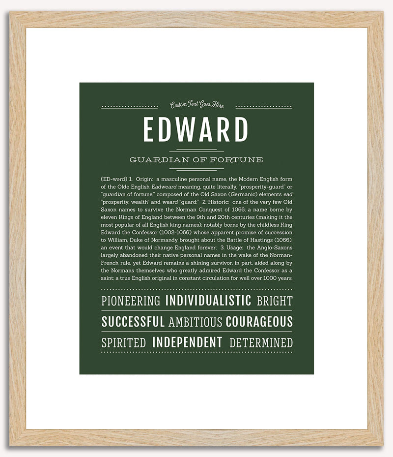 Edward | Name Art Print